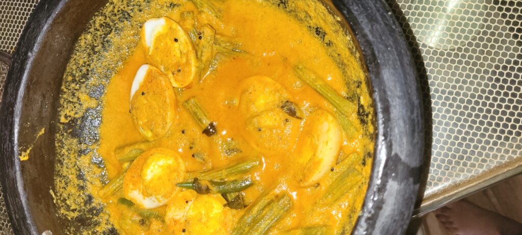Egg & Drumstick Curry (Kerala Style)