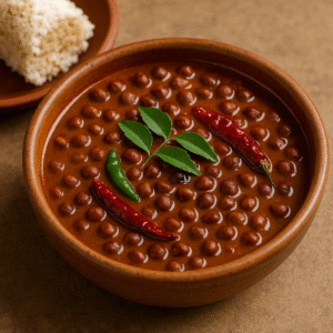 Kerala-Style Kadala (Kala Chana) Curry